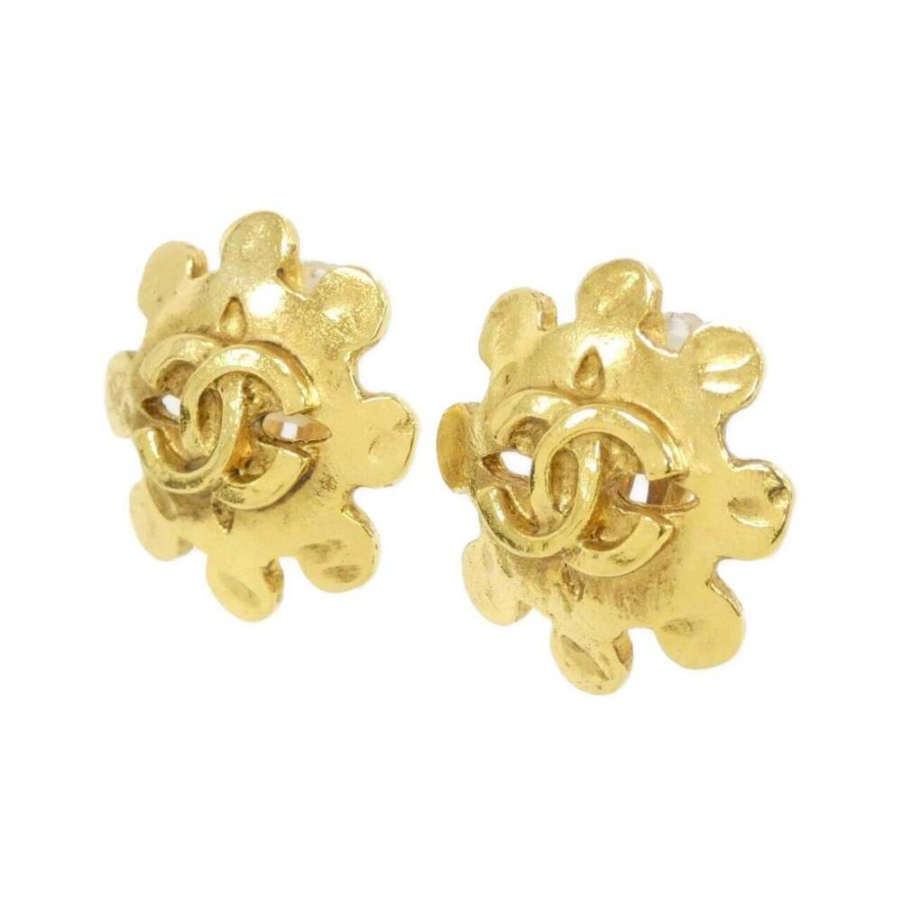 CHANEL Authentic Gold Earrings - Picture 2 of 5